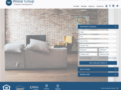Wistar Group screenshot