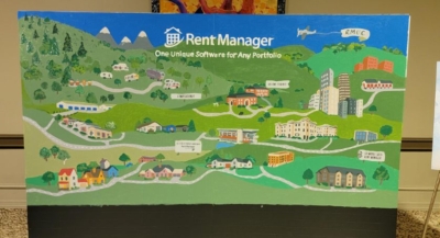 The finished Paint-By-Numbers mural created at RMUC.23
